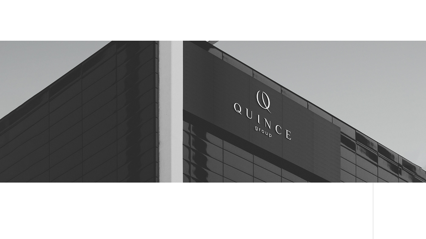 branding  Logotype logo quince agency identity corporative design design brand