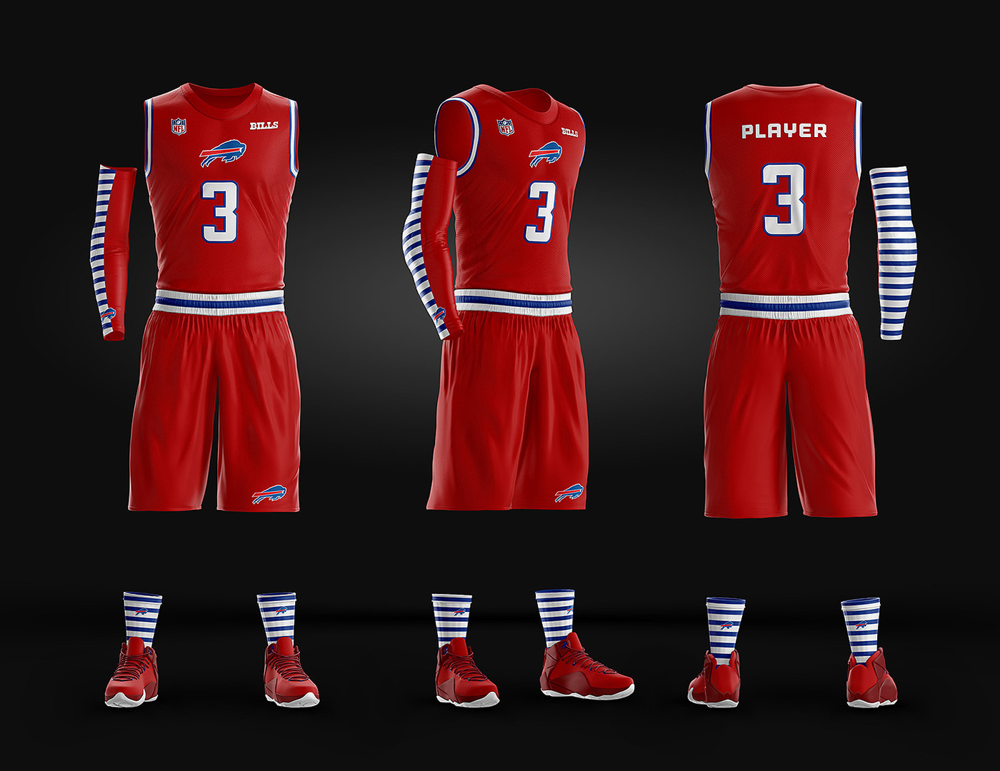 Basketball Uniform Jersey Psd Template On Behance