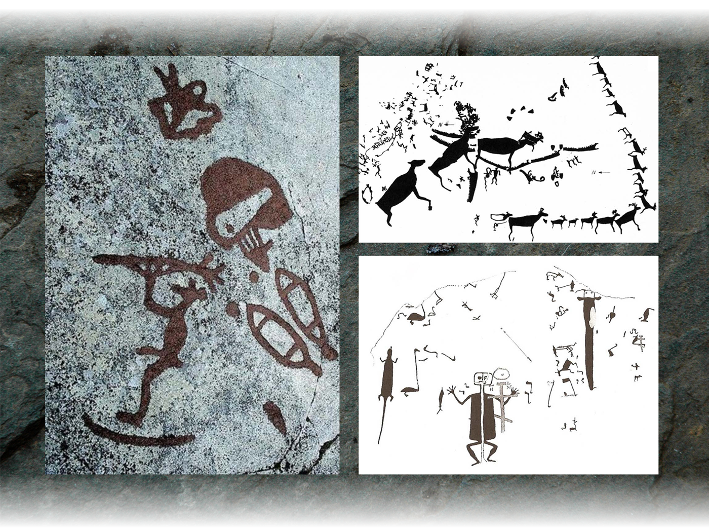 Petroglyphs textile Interior pattern souvenirs karelia knitwear ornament design Rock carvings