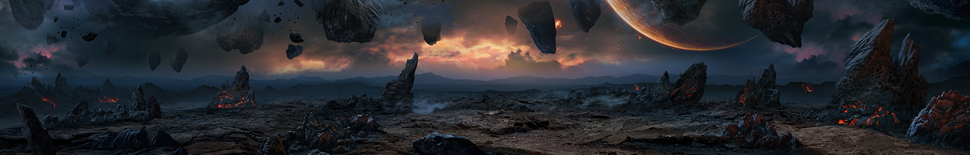 Matte Painting for films and commercials