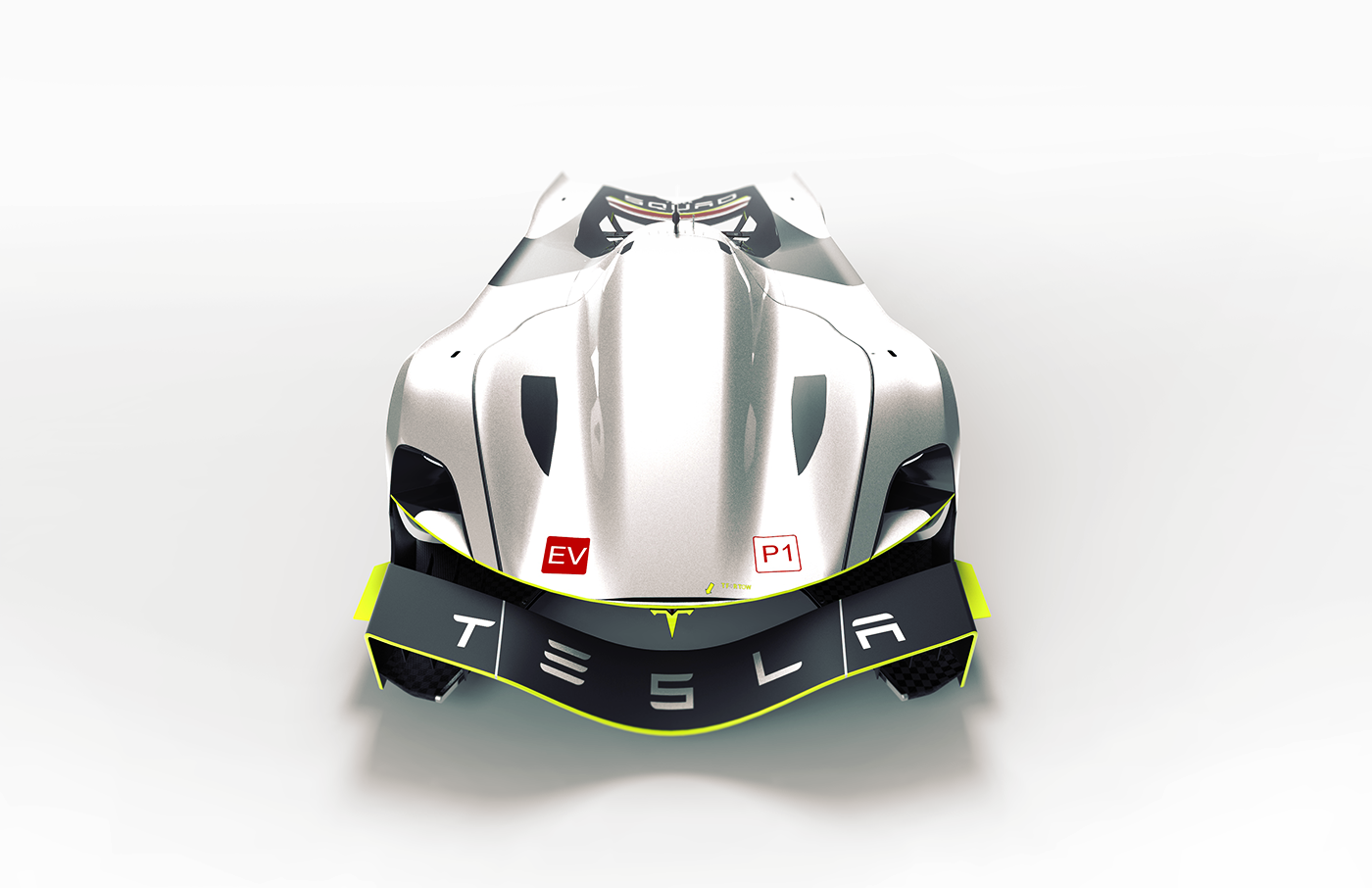 tesla le mans racer electric prototype michelin design challenge