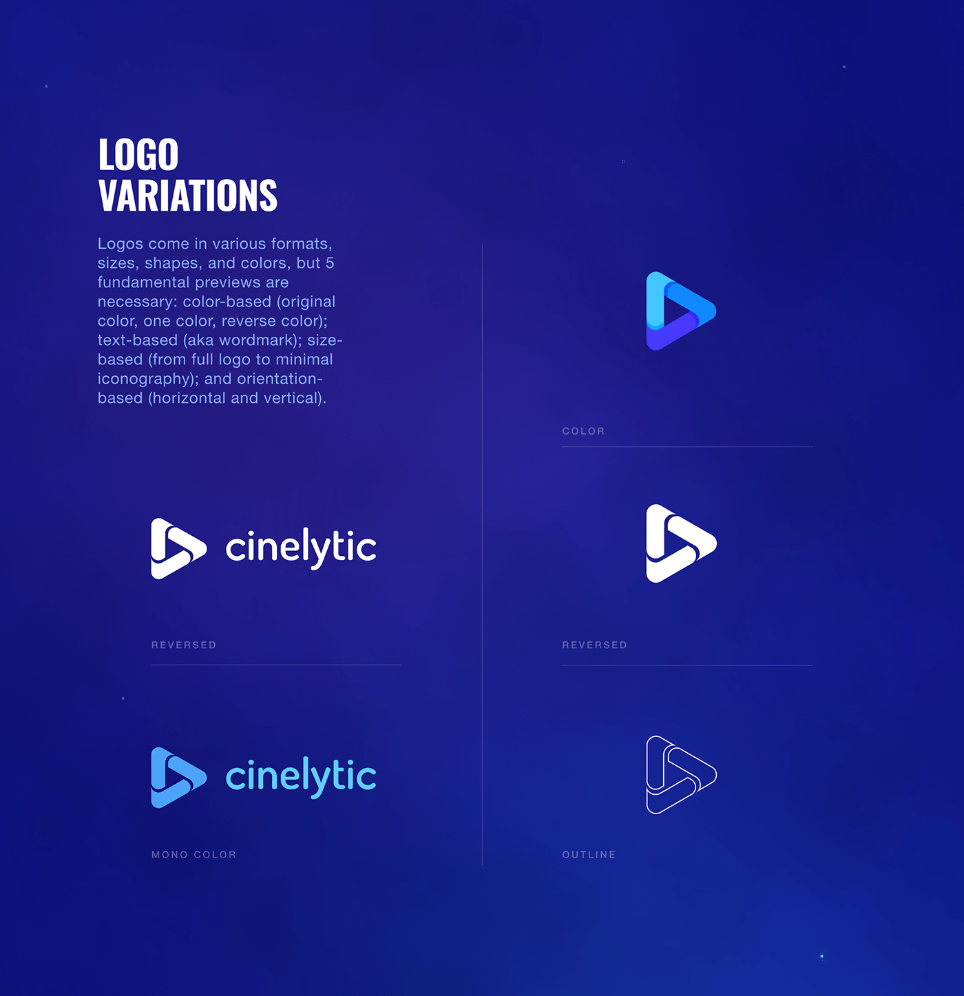 Rebranding Cinelytic (AI & Analytics SaaS platform for the Film Industry) - Logo Variations