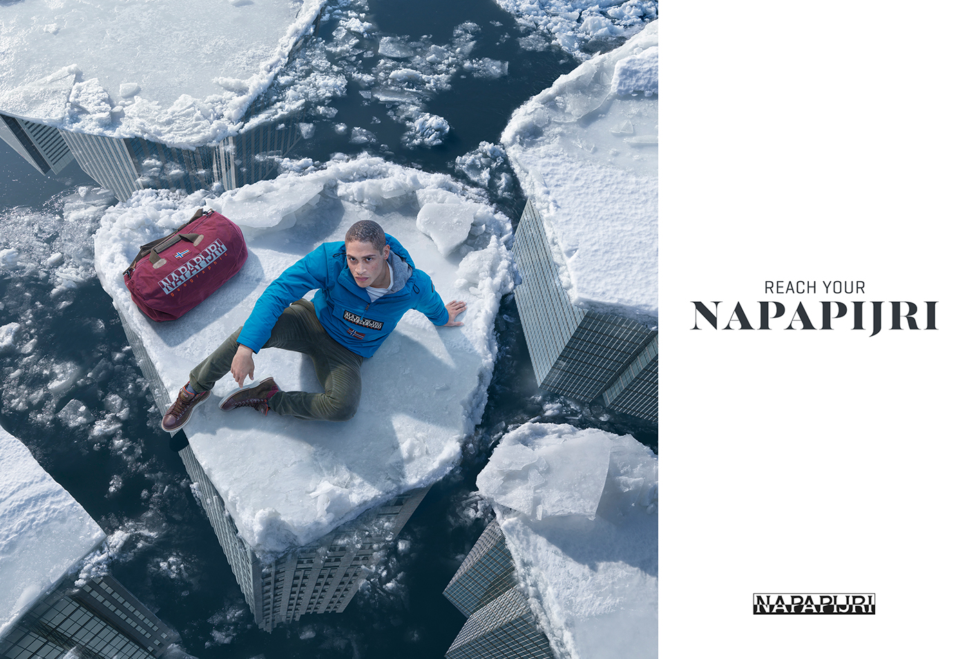 Fashion  Photography  andric Urban Fall/Winter Advertising  streetwear Nature city napapijri