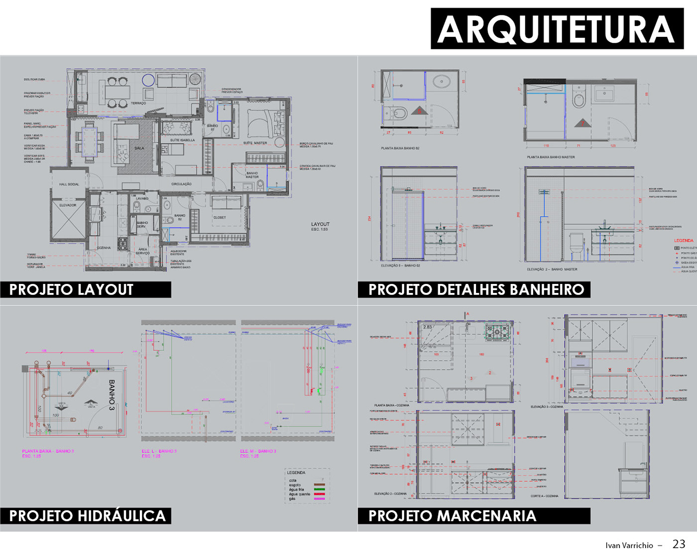 design graphic design  presentation curriculum CV portfolio personal architecture 3D Render