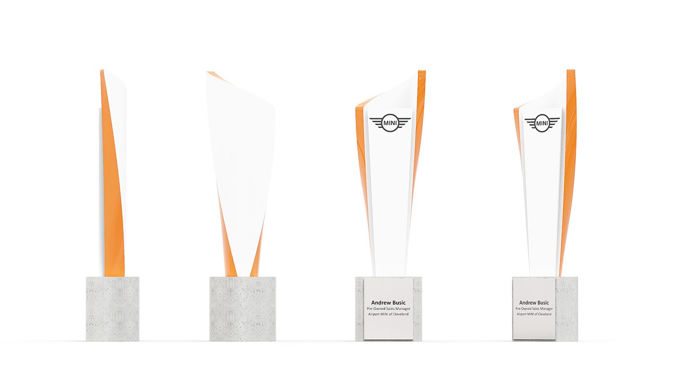 Awards trophies Digital Art  3d design 3d designer product design  art direction  cad