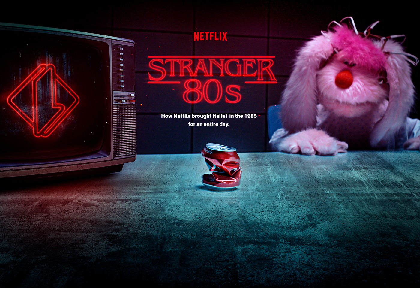 Stranger Things Netflix uan stranger80s italia 1 tv stunt dario argento Zero Calcare '80s Stranger Summer