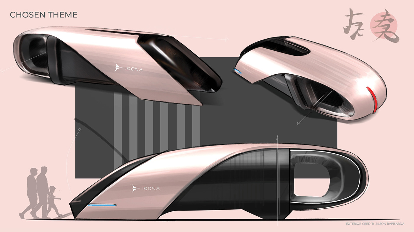 icona industrial design  Transportation Design transportation future