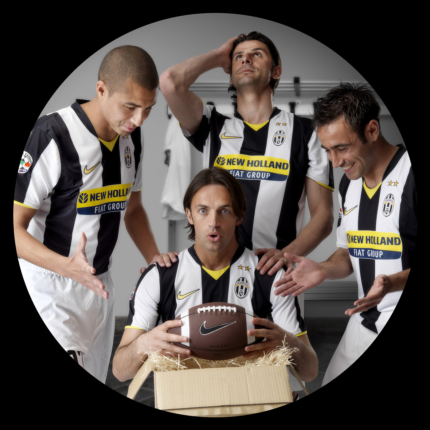 Juventus soccer football delivery Italy