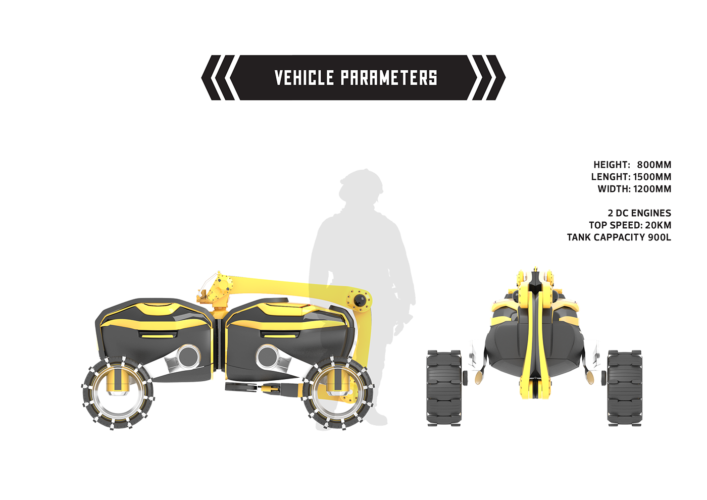 industrial automotive   Vehicle USV design concept rescue emergency firefighting