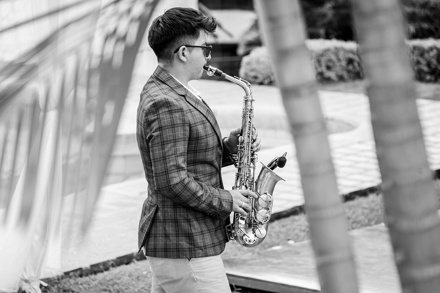 Artista Fashion  Fotografia instrument model music Photography  portrait saxo saxophone