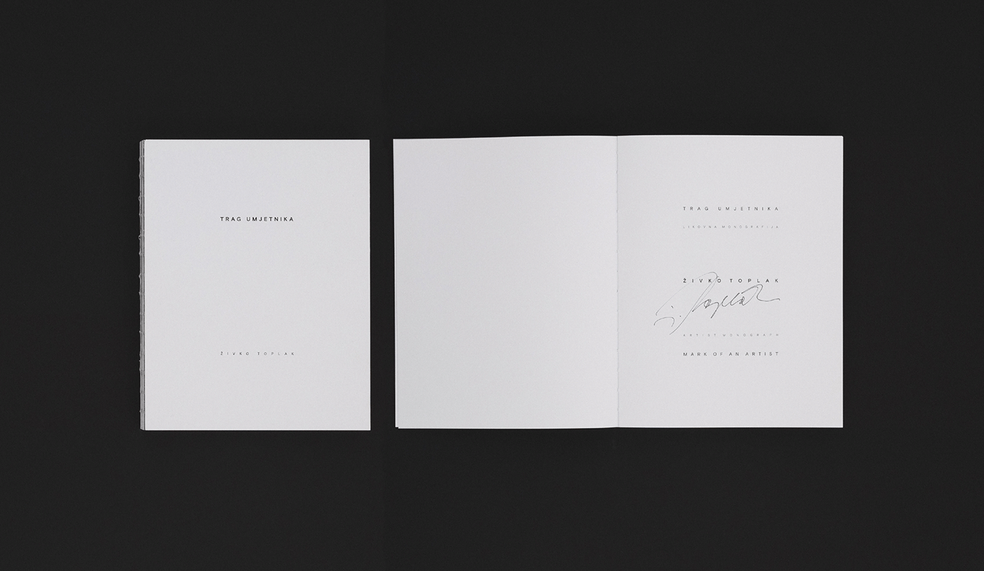artist book binding book editorial graphic design  layot minimal Monograph print typography  
