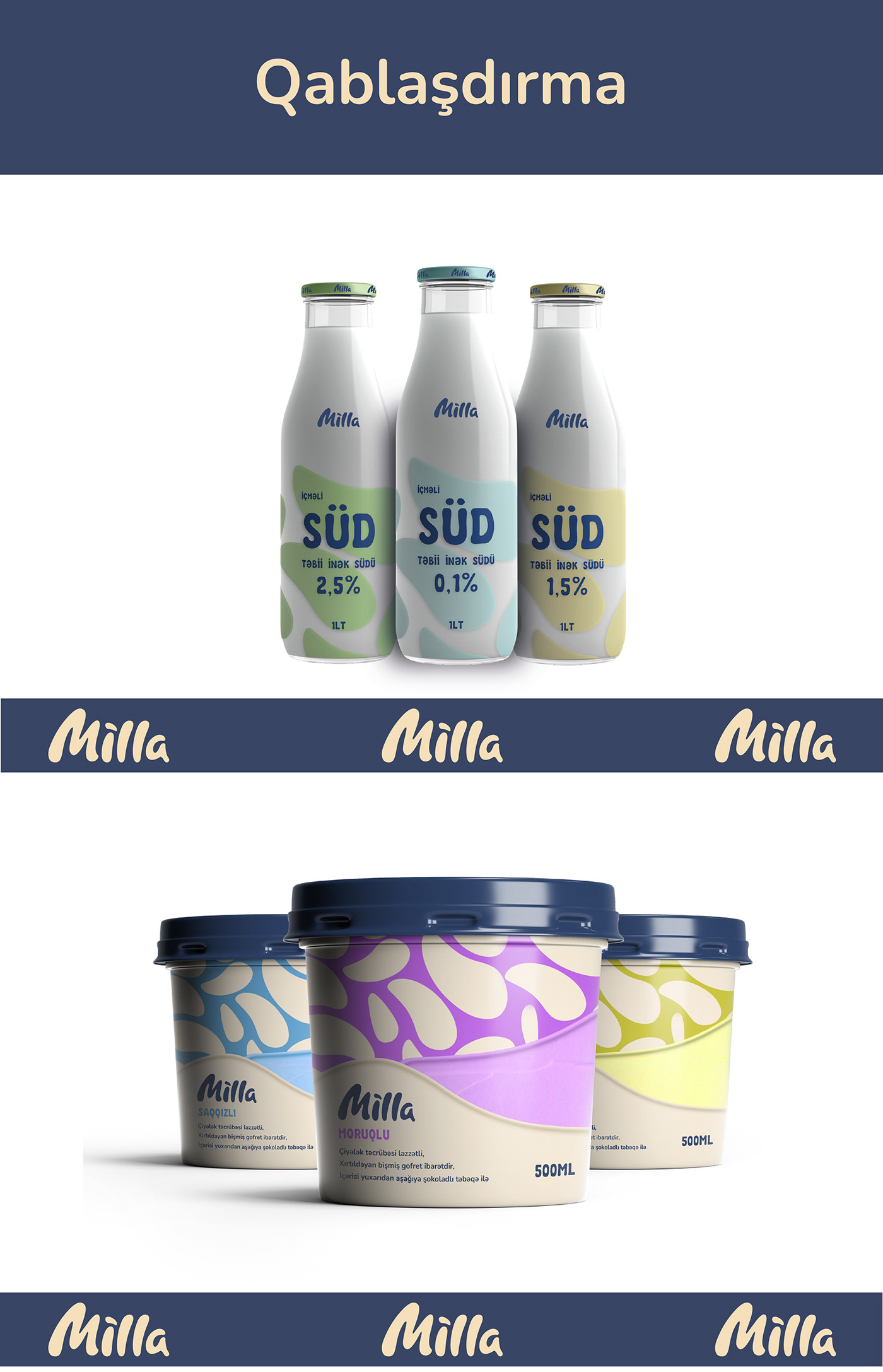 Dairy dairy products ice cream Logo Design milk milklogo MilkPackaging Packaging rebranding