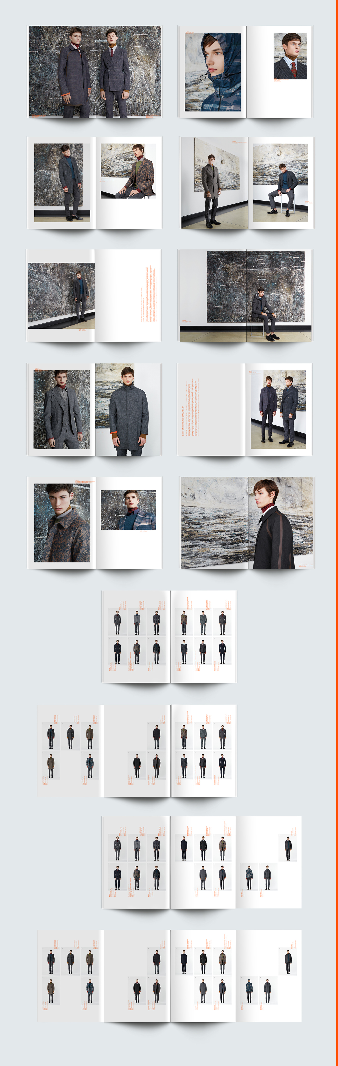 Fashion  design graphic design  men stationary Lookbook Photography  print Young brand