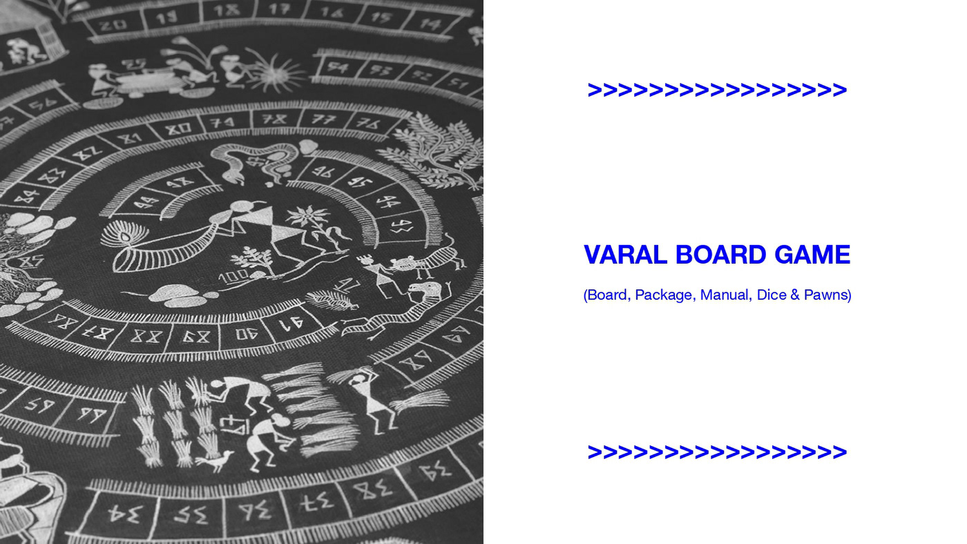 board game game design  warli Warli Game Varal board game