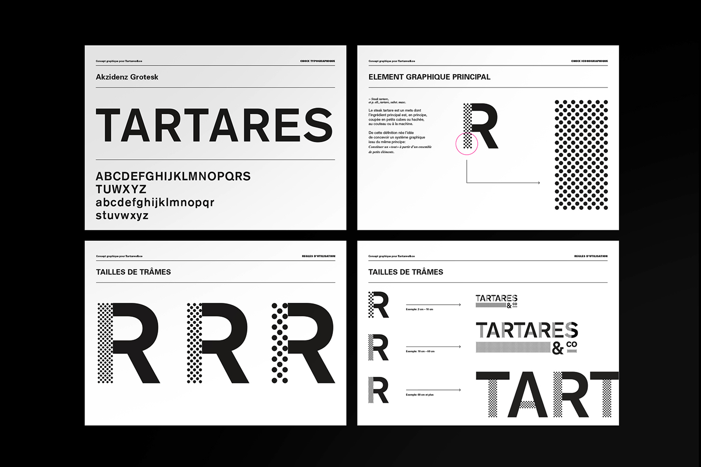 T&co tartares design graphique logo identité visuelle