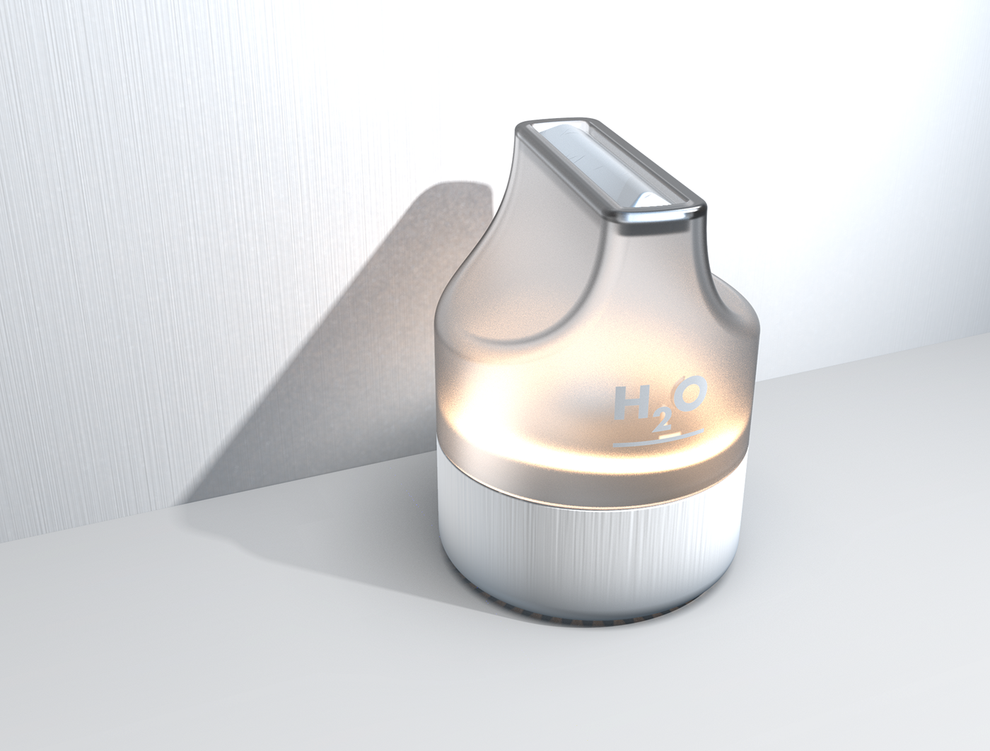 diffuser humidifier air purifier purifier h2o glass lighting keyshot Aroma