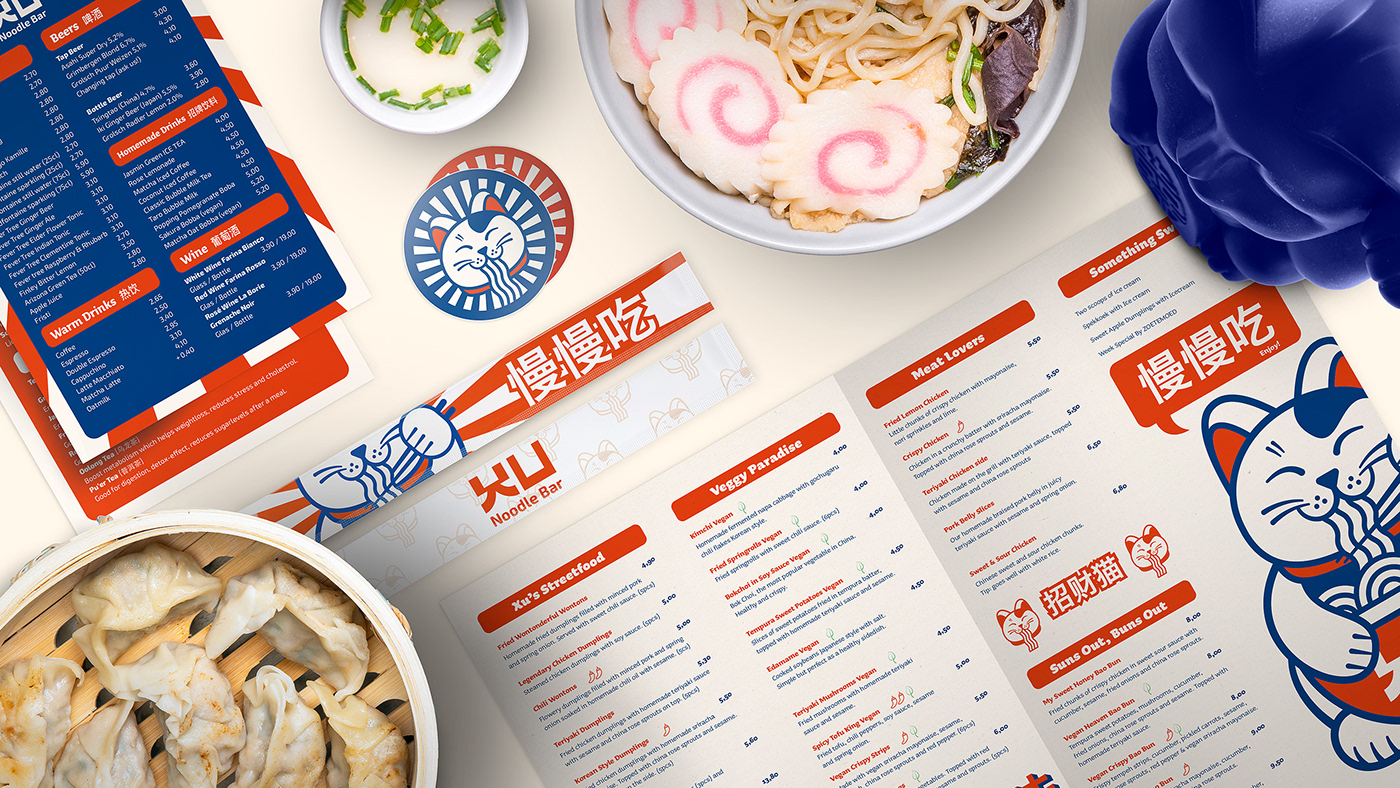 brand identity Graphic Designer graphic design  restaurant Food  branding  Brand Design ILLUSTRATION  Character design  design