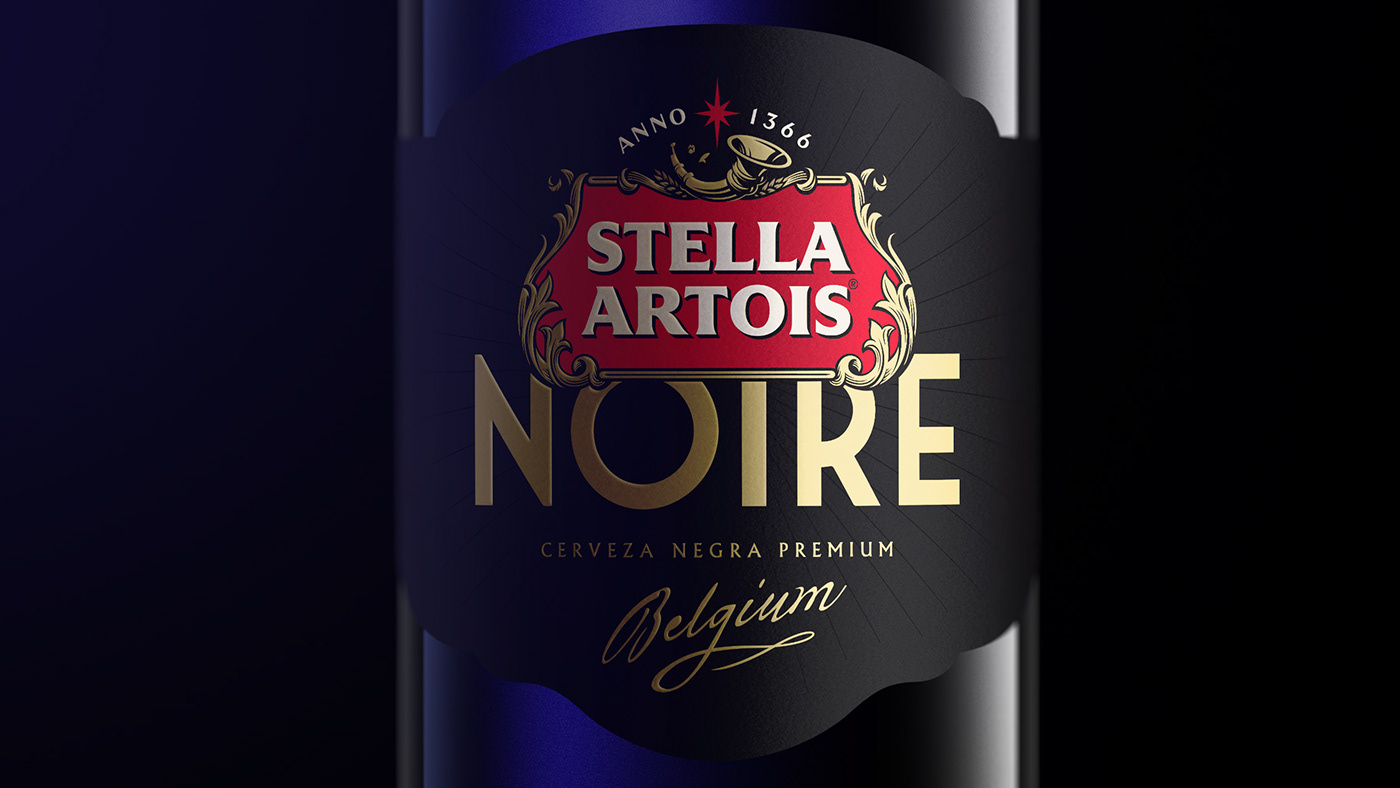 artois beer can Label minimal oveja Stella