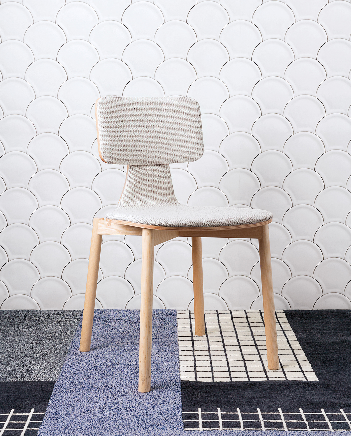 wallpaper carpet fabrics objects geometry textures editorial graphic design  still life design