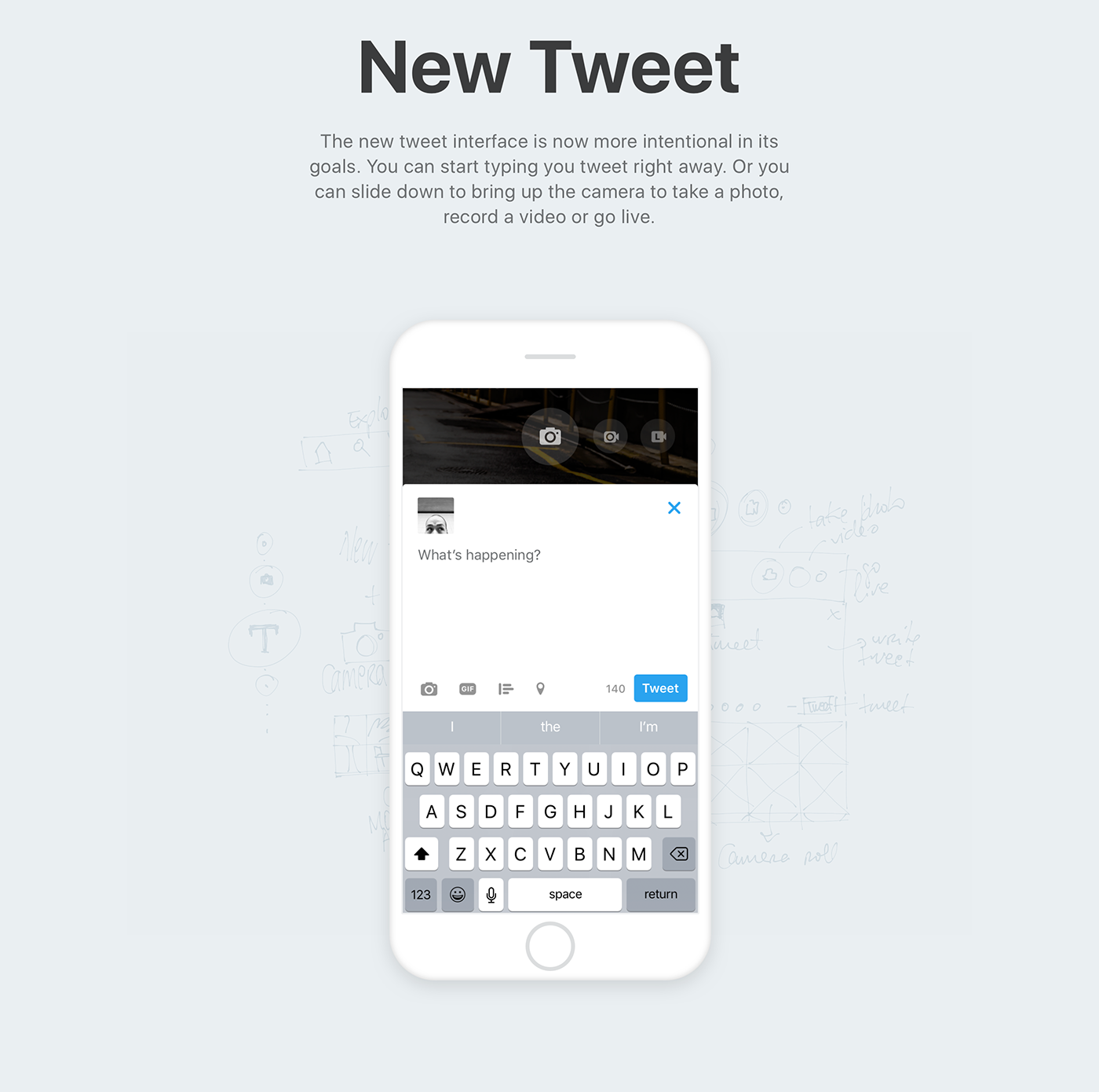twitter redesign user interface user experience product design  concept app design ios interactive