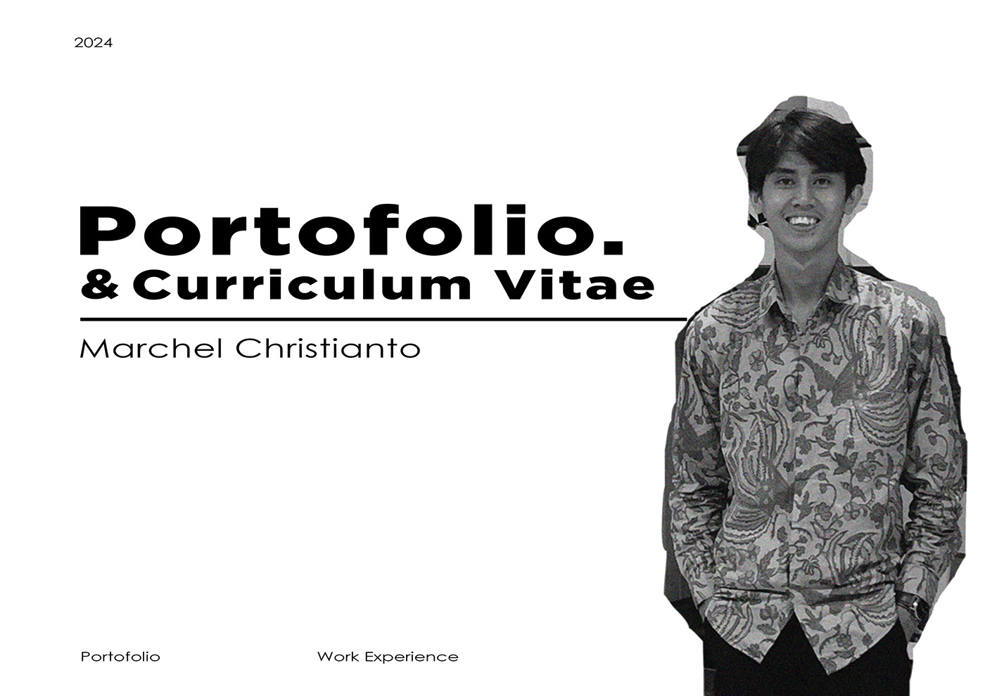 porto portofolio resume design simple clean corporate marketing   Portopolio administration CV