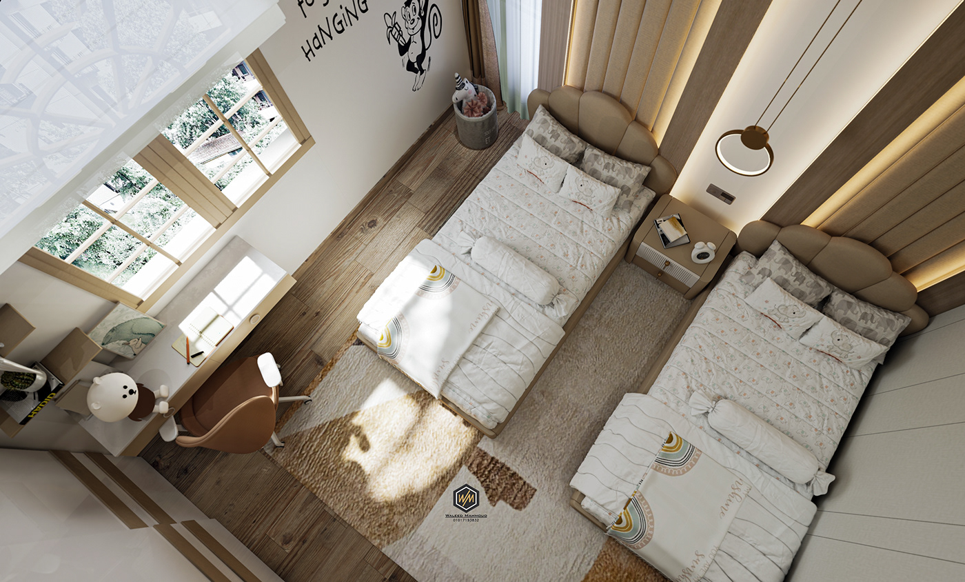 Unreal Engine UE5 kids children childrenroom Interior architecture visualization 3ds max kidsroom