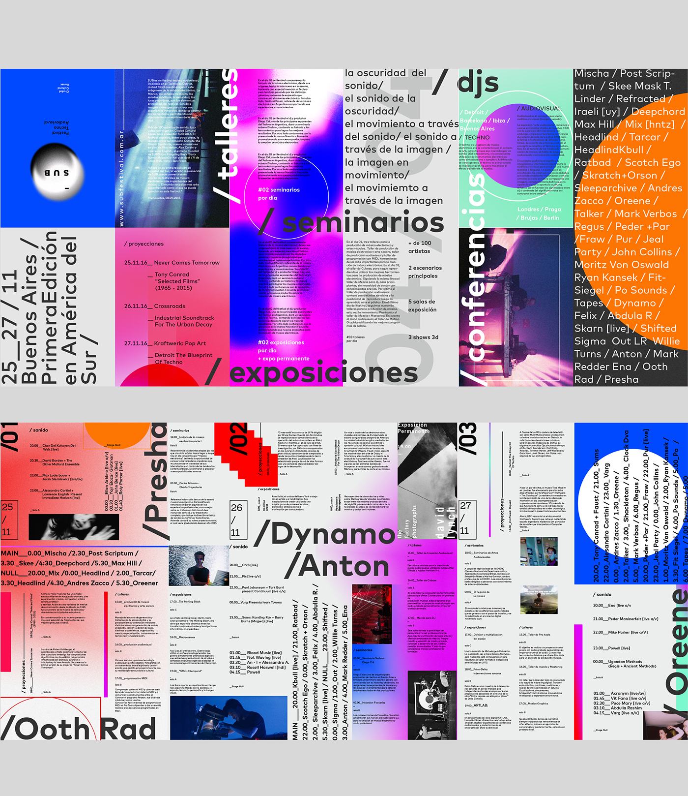 art direction  music techno audiovisual editorial graphic design  typography   branding  festival Logo Design