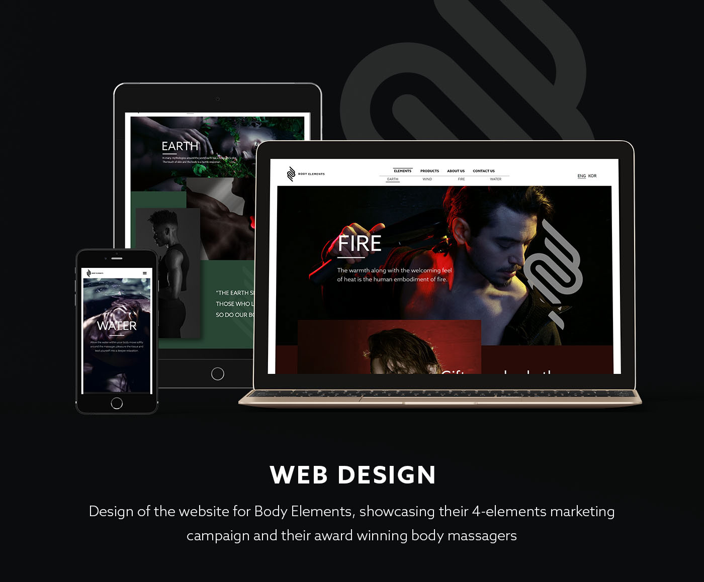 visual design branding  logo Korea Web Design  elegant minimal UI Website packaging design