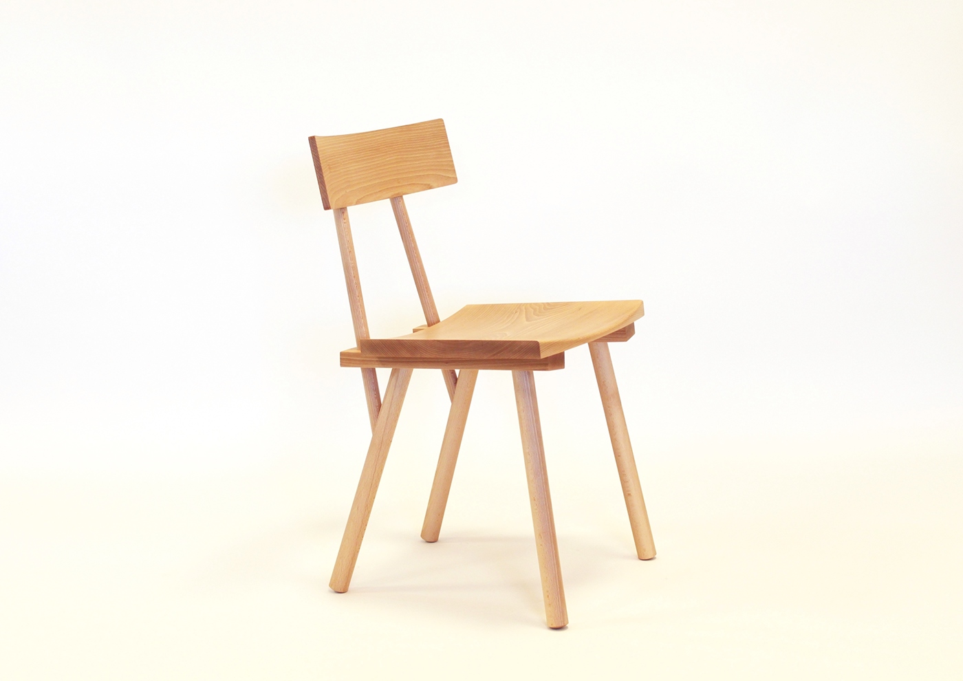 woodworking furniture design Beech chair chairmaking