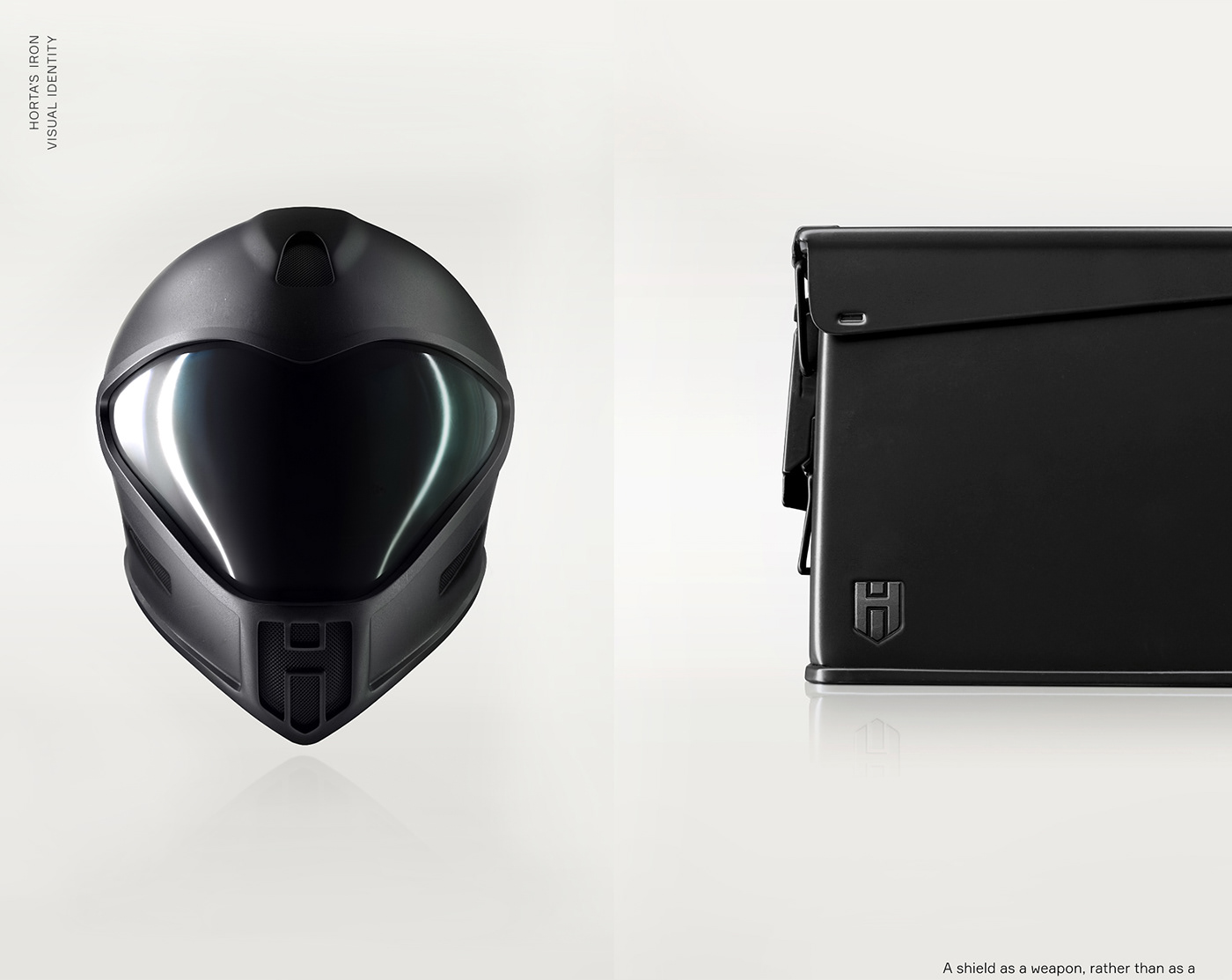 brand identity branding  equipment extreme Gear Helmet symbol visual identity