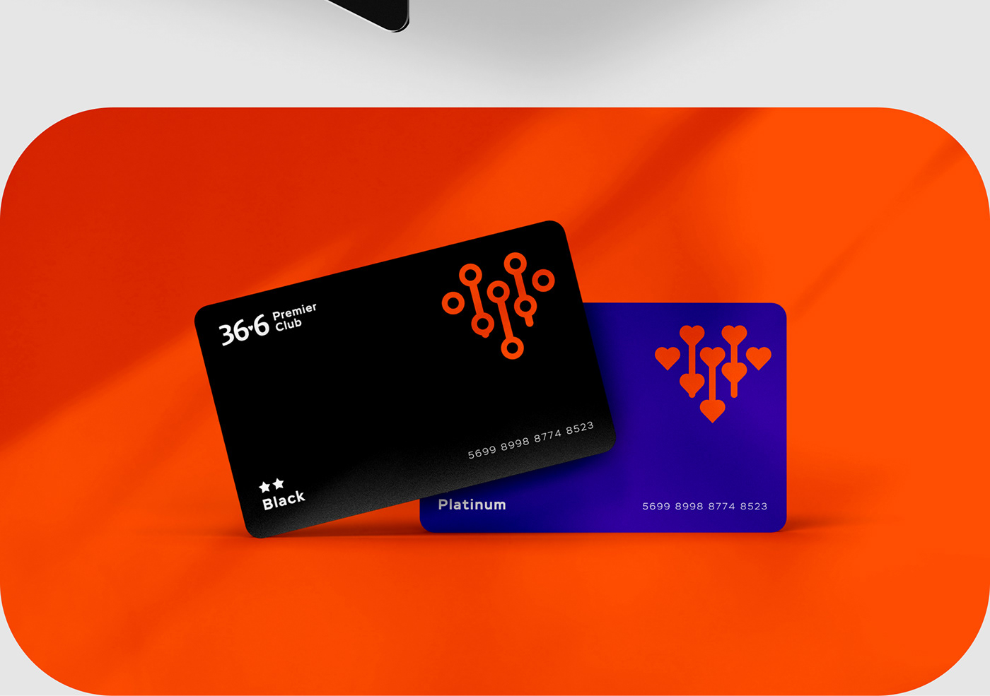 loyalty Loyalty Program card cards card design pharmacies uiux UI/UX orange biohacking