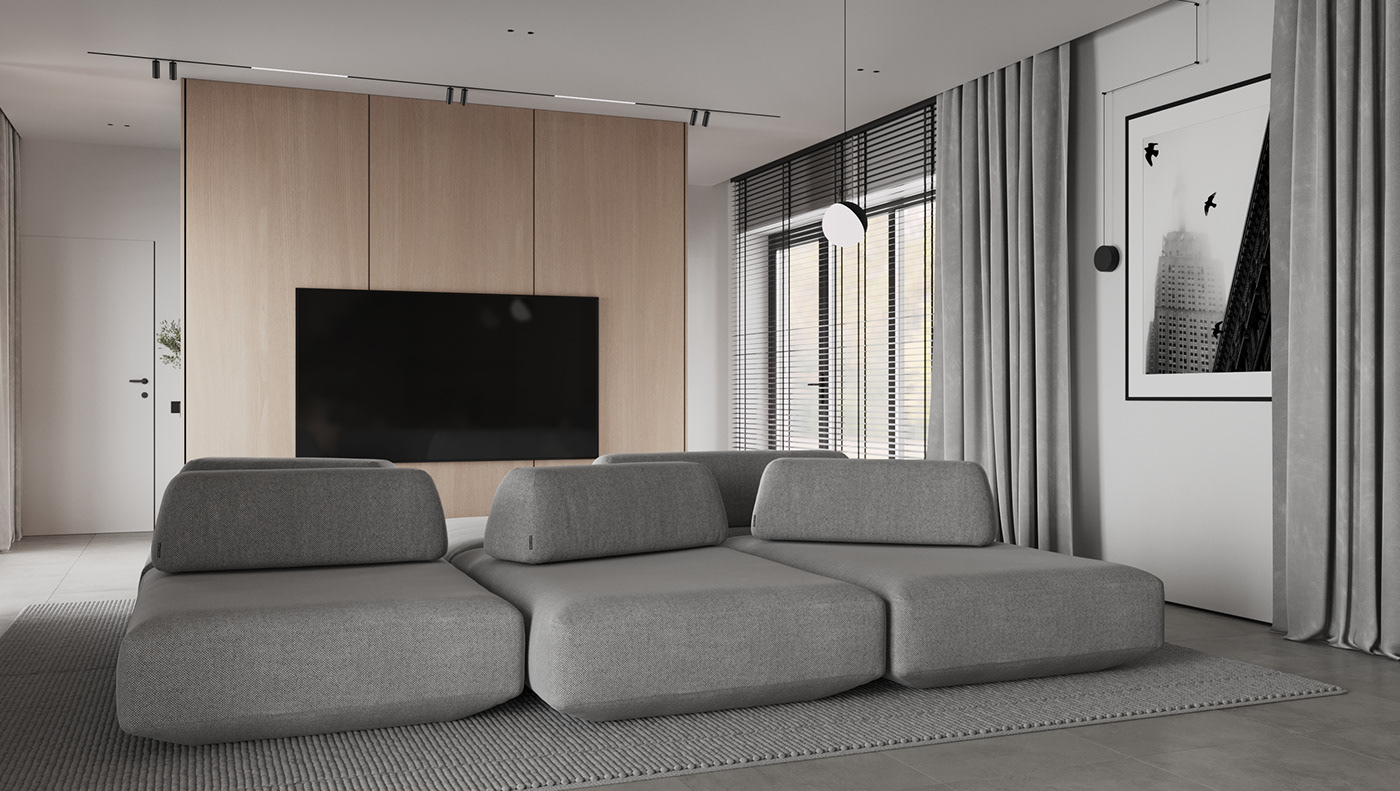 architecture 3ds max visualization 3D Render interior design  Interior