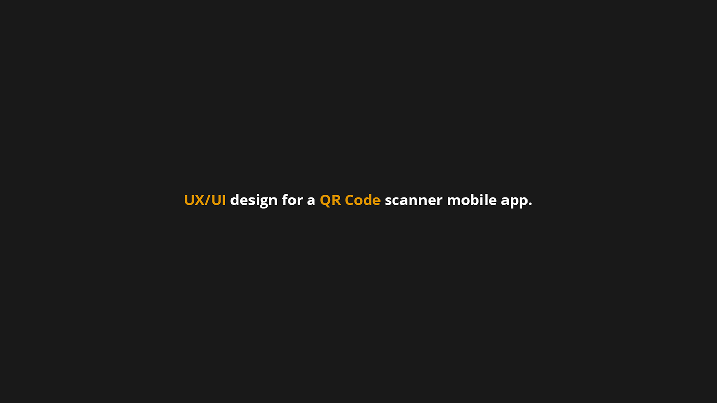 ui design app QR Code Scanner Logo Design
