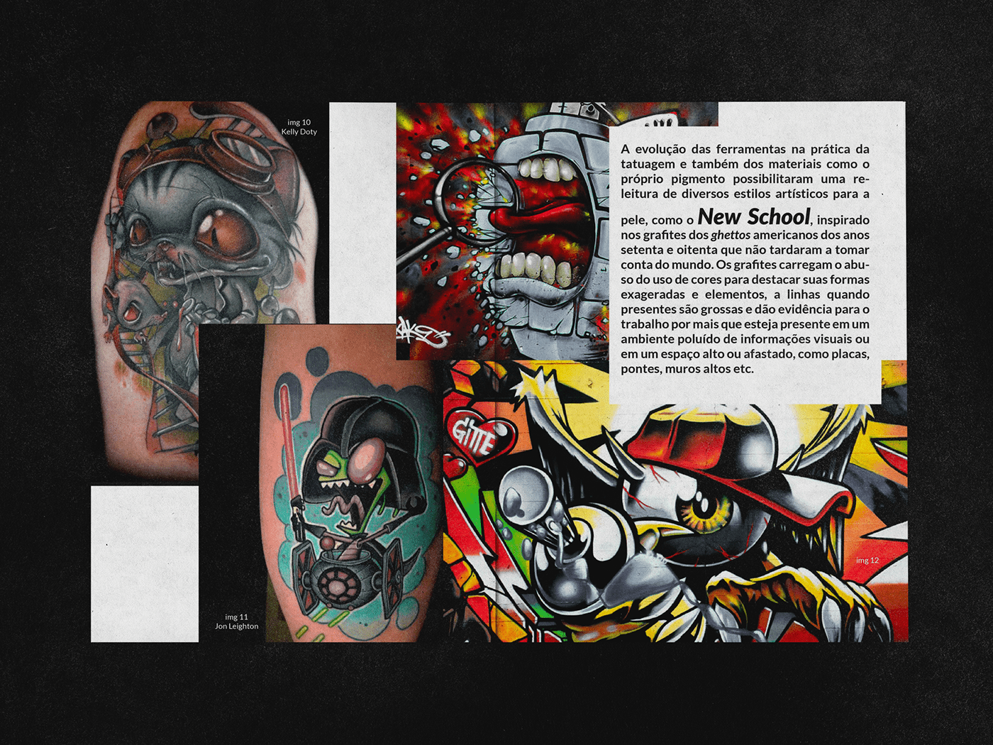 black and white conceptual editorial fanzine tattoo tattoos Tatuagem Zine 