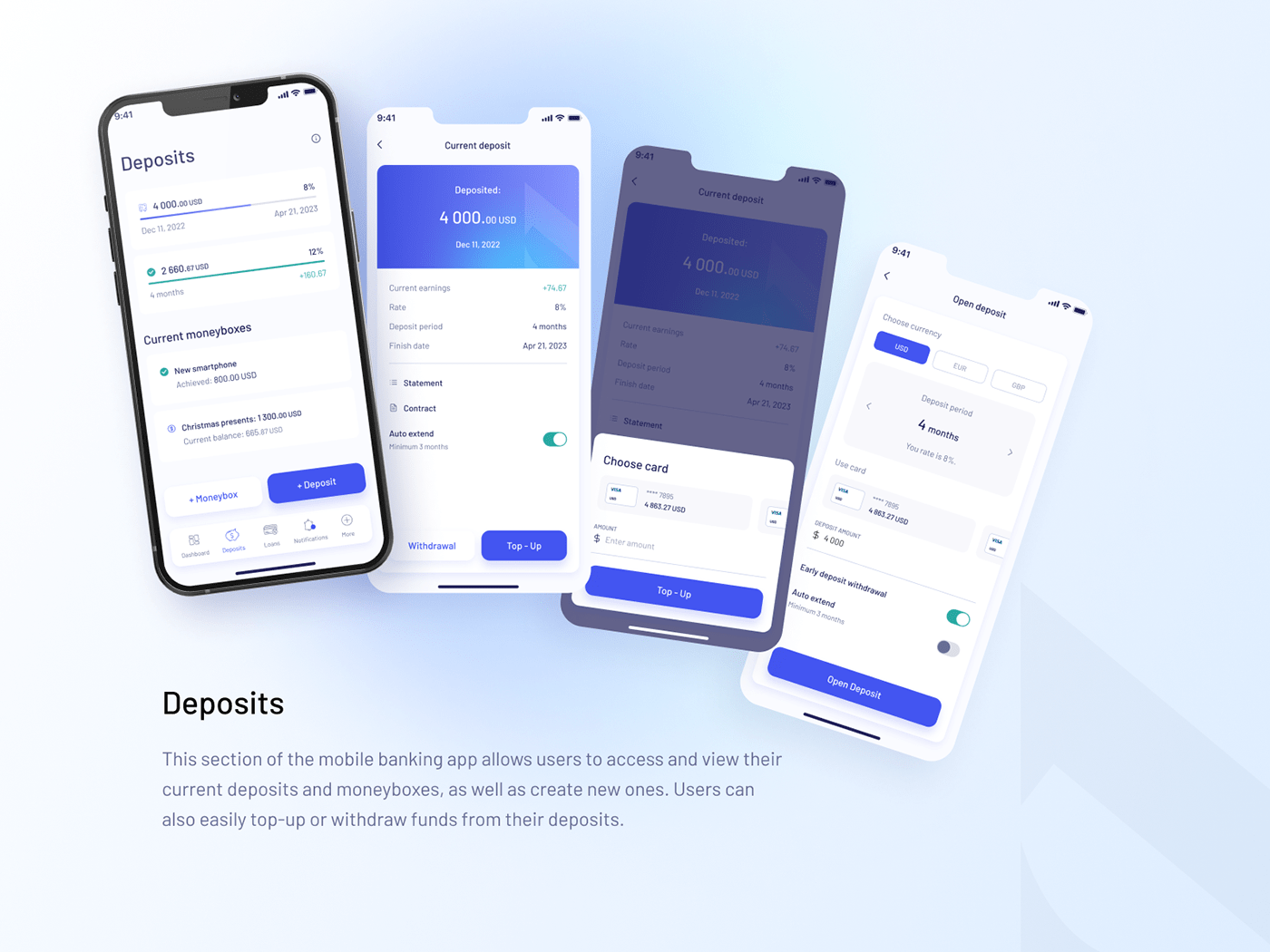 Nexipay - Banking Mobile App XD Template - 2