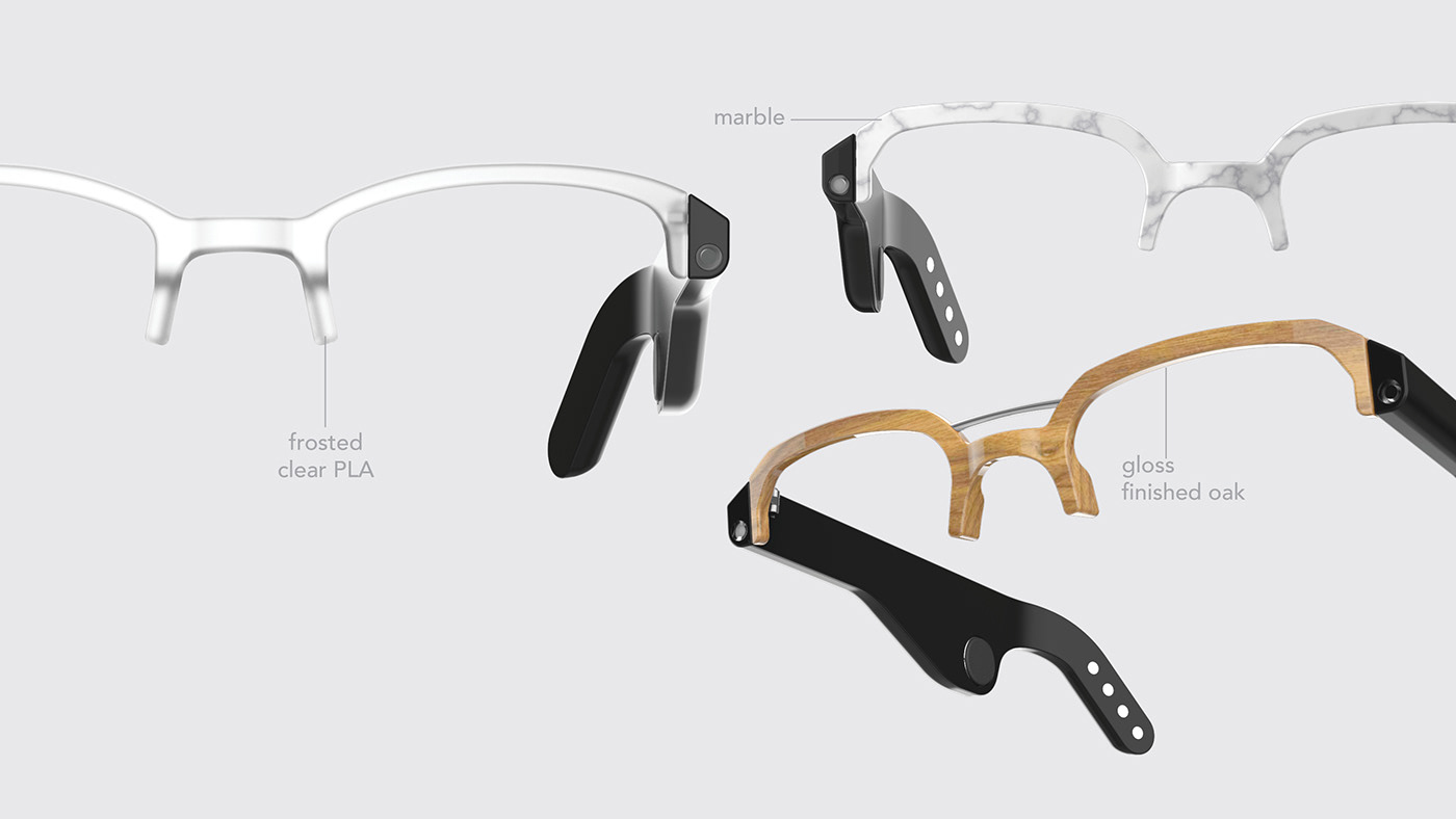 blindness glasses augmented reality thesis vision Experience exhibit Wearable industrial design  research