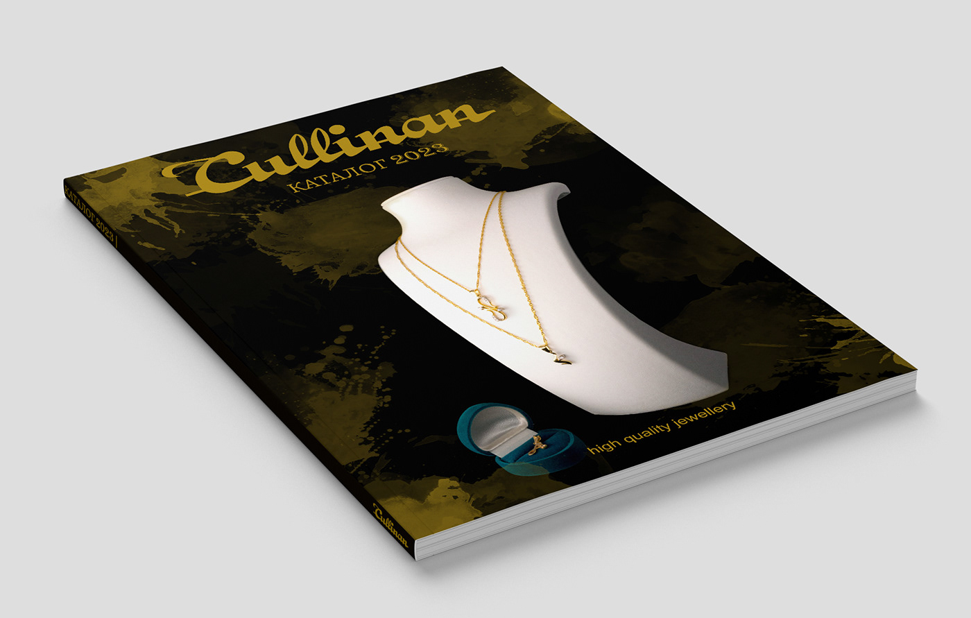 art black branding  catalog design gold Jewellery Photography 