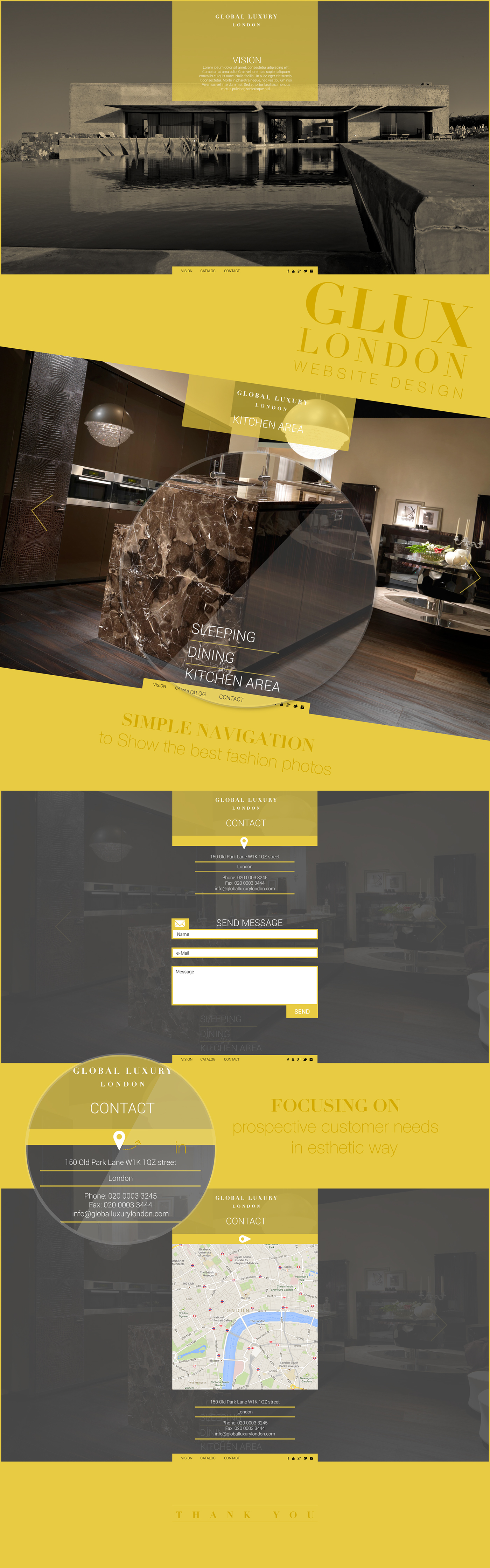 Website Design luxury