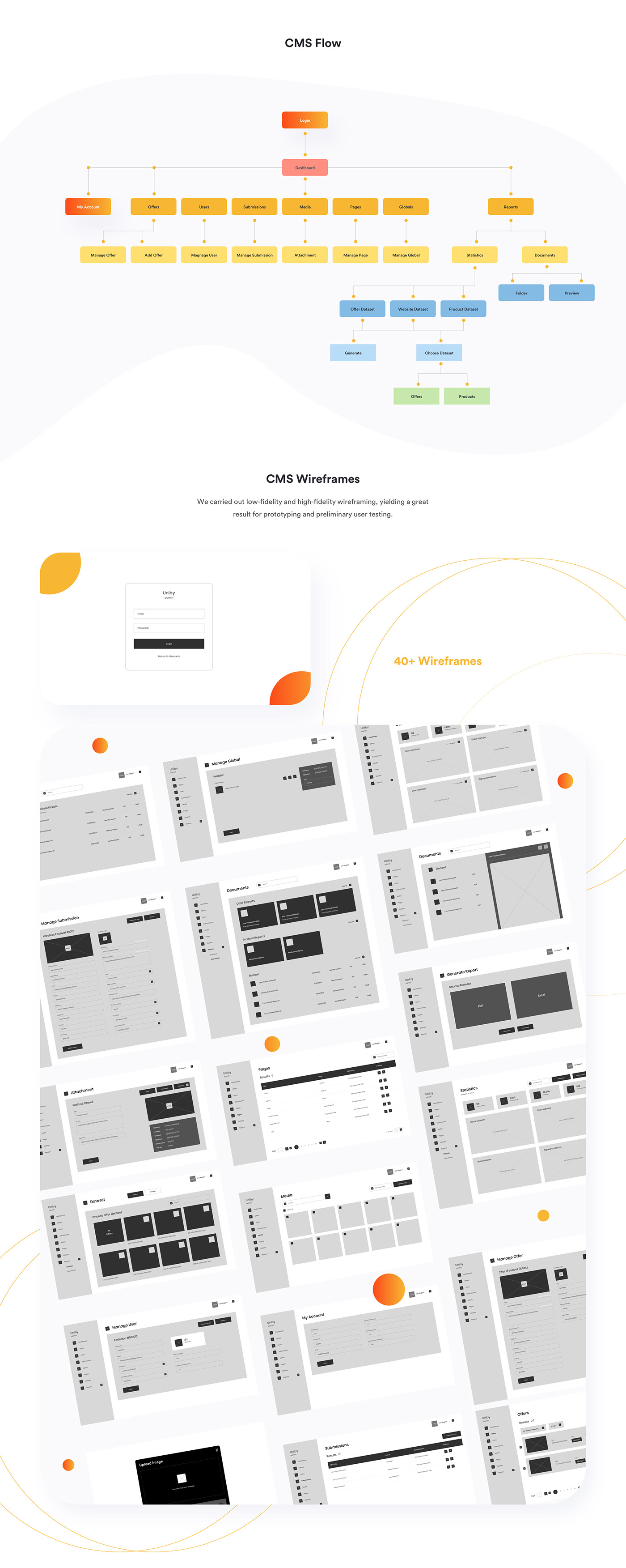 app branding  cms creative dashboard product design  student typography   University Website