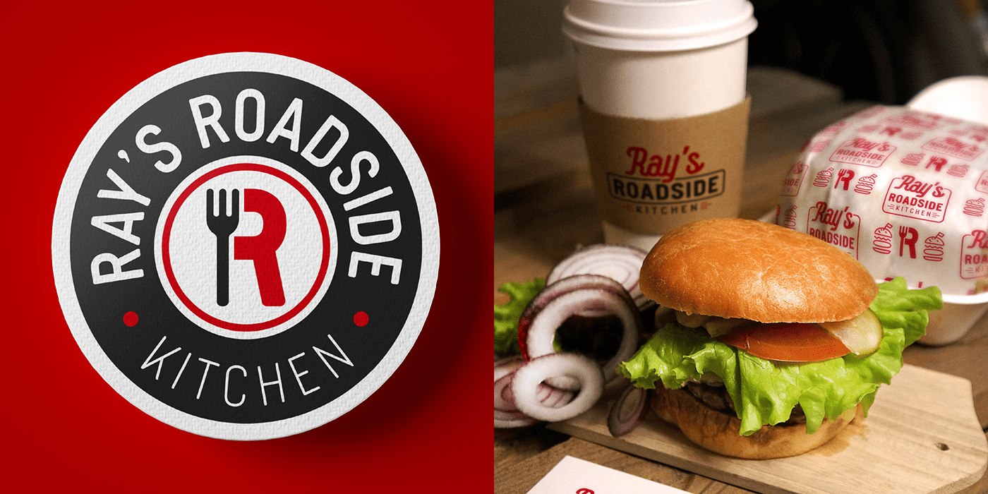 adobe illustrator brand identity burger design Food  Graphic Designer graphics Logo Design restaurant visual identity