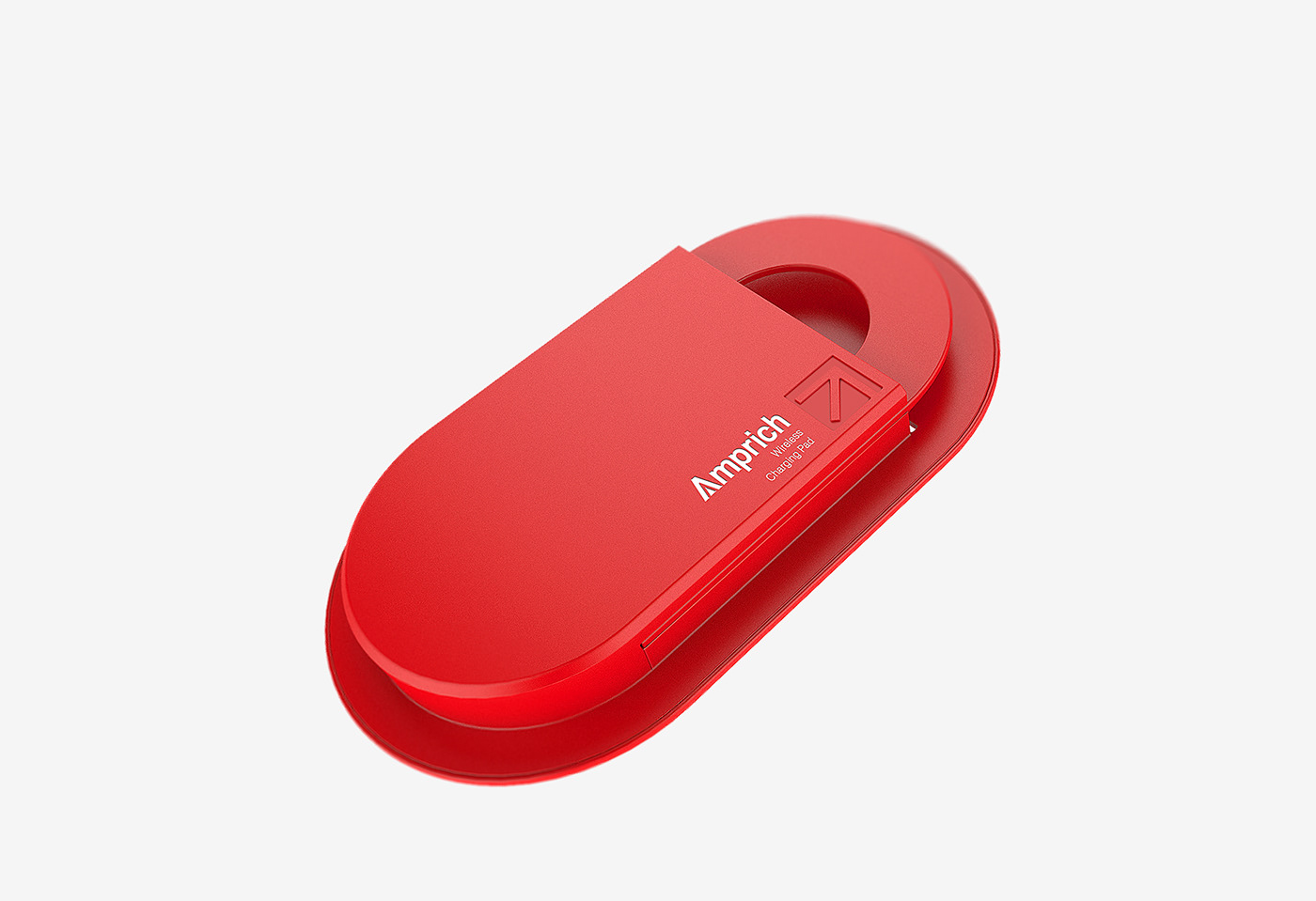 red Collection electronic product wireless charger usb power Lamp earphone