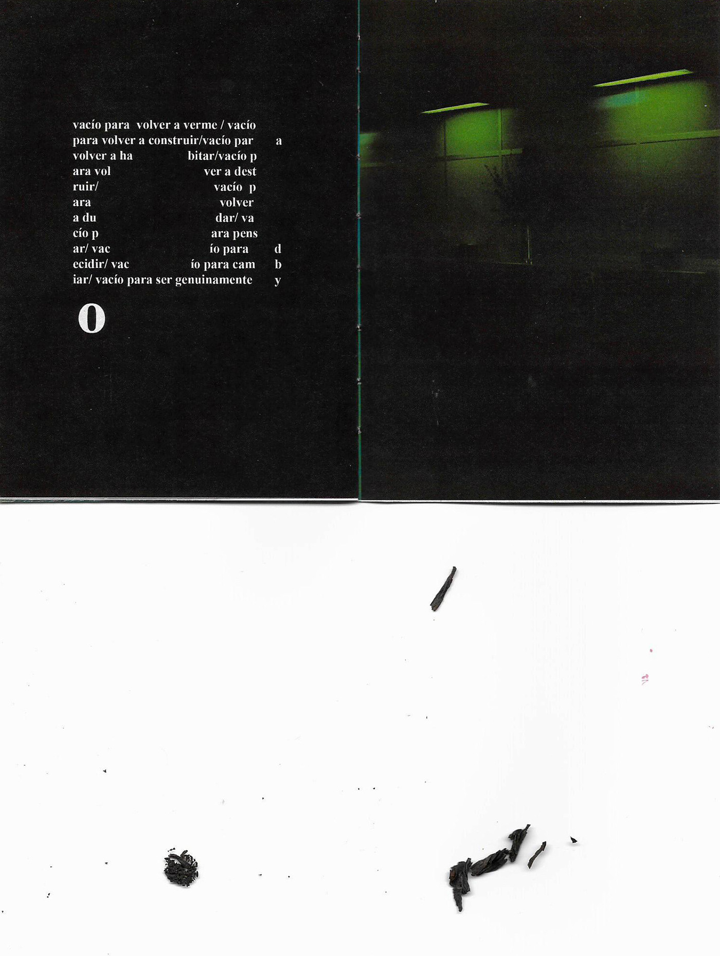 fanzine Photozine autopublicación negativespace grabado monoprint 35mmfilm Wabisabi cyan