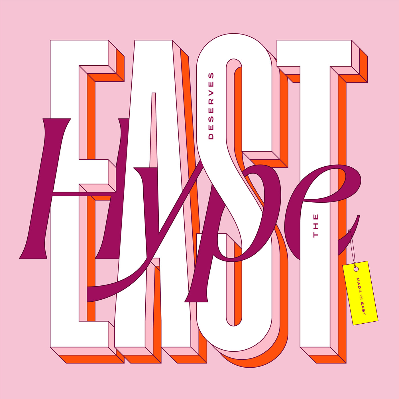 "EAST deserves the HYPE" for Hype&Hyper Magazine