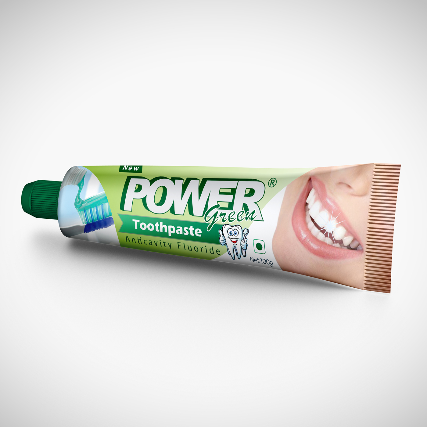 toothpaste Packaging Mordern hologram new