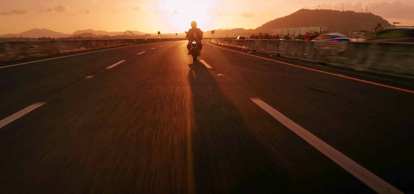 motorcycle cinematography short film