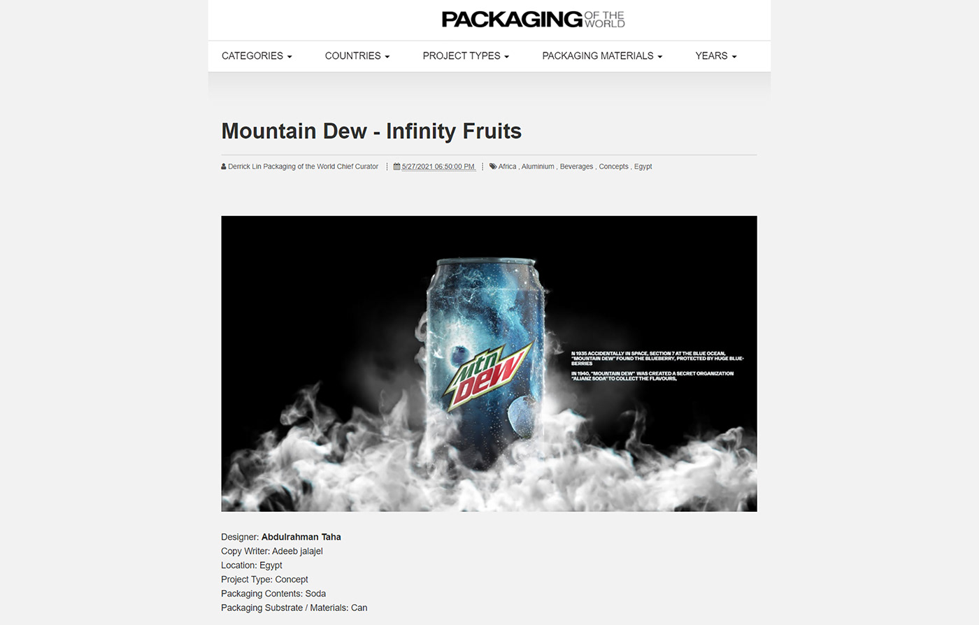 infinty fruirts Mountain Dew mandarin strawberry GreenApple Pineapple blueberry ads advertisement energy