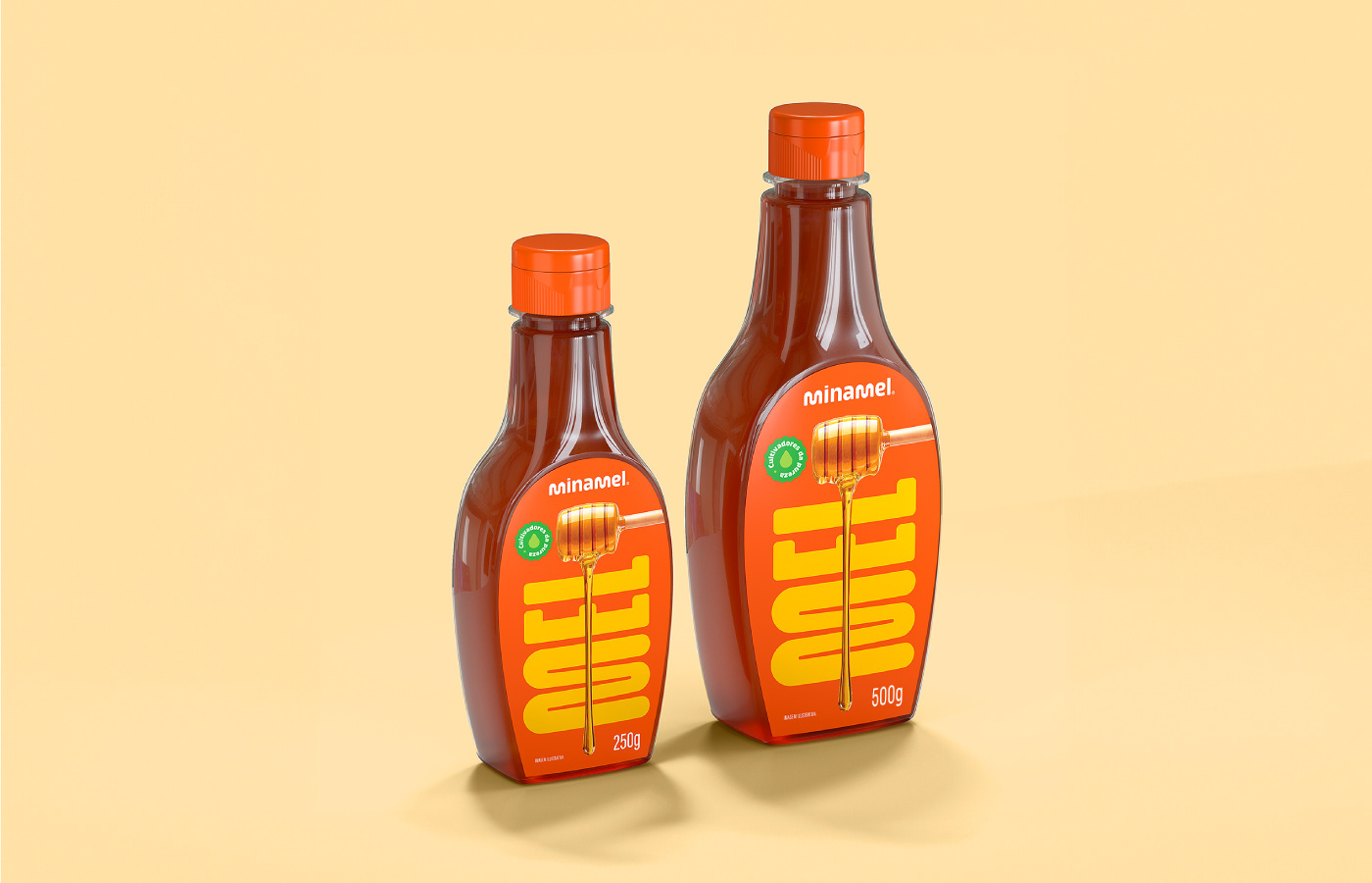 brand branding  packaging design Logo Design visual identity honey Nature Packaging Logotype rebranding