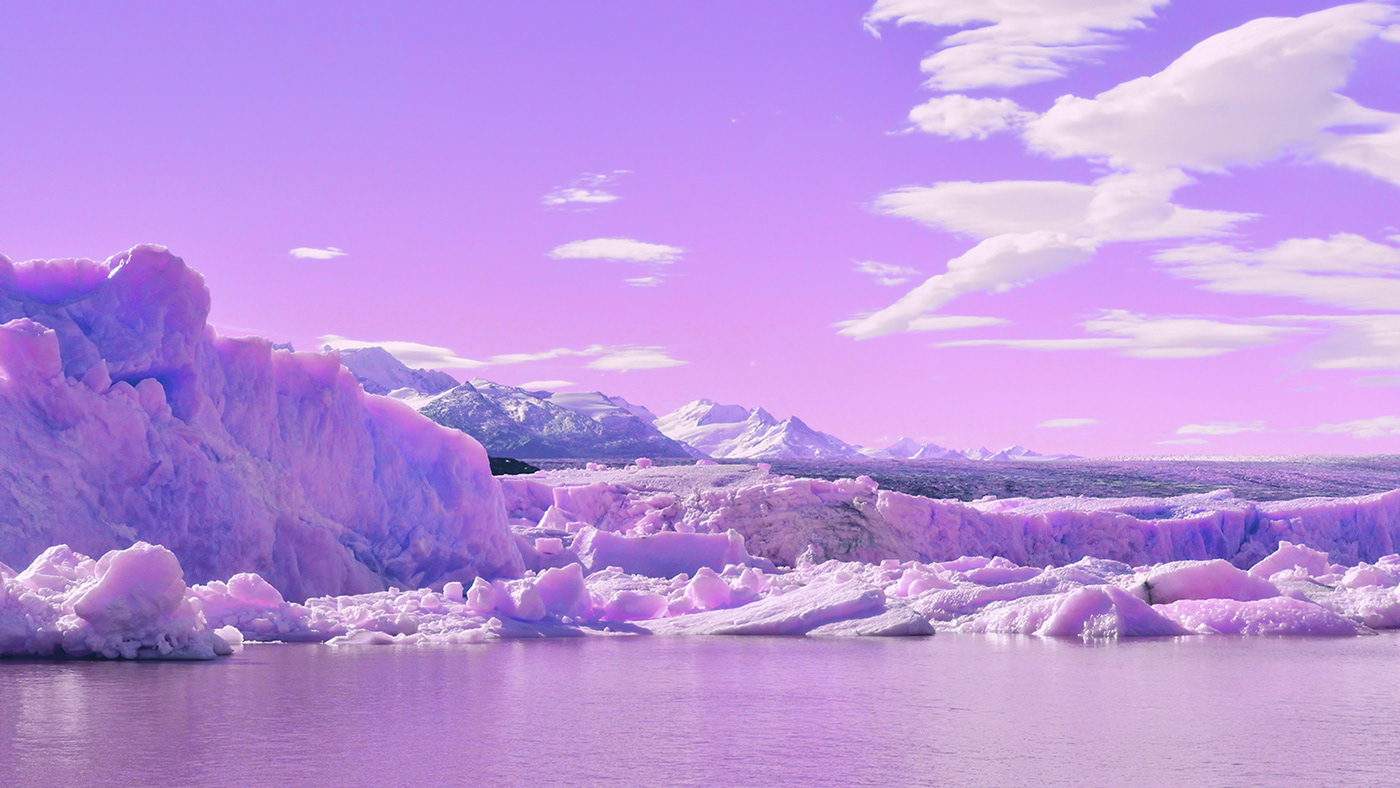 patagonia art antrisolja creative retouch digital photoshop photo glacier color