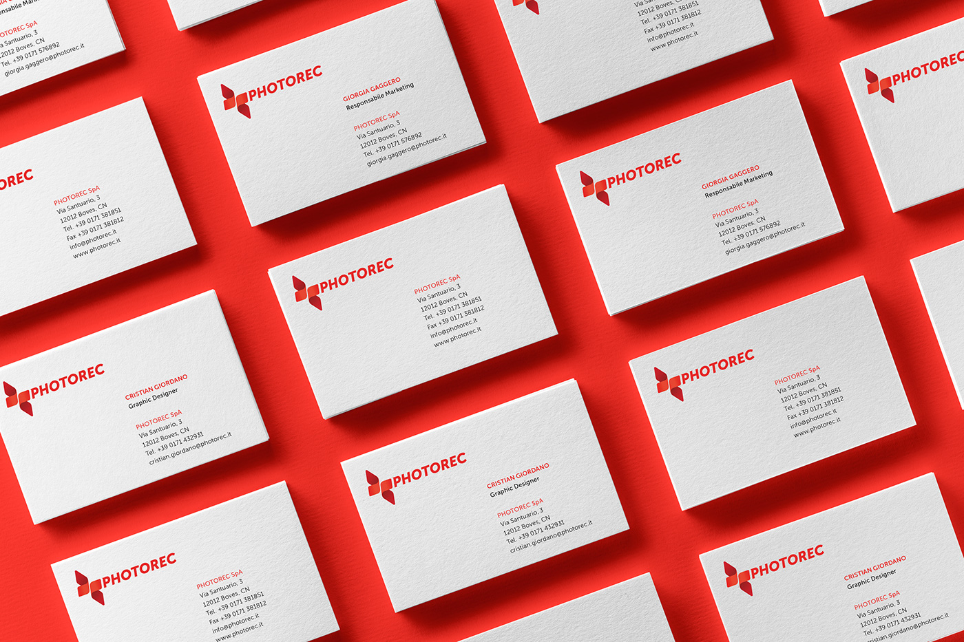 Adobe Portfolio Photorec photo print lab Quality butterfly red design mark Proposal Stationery business card letterhead