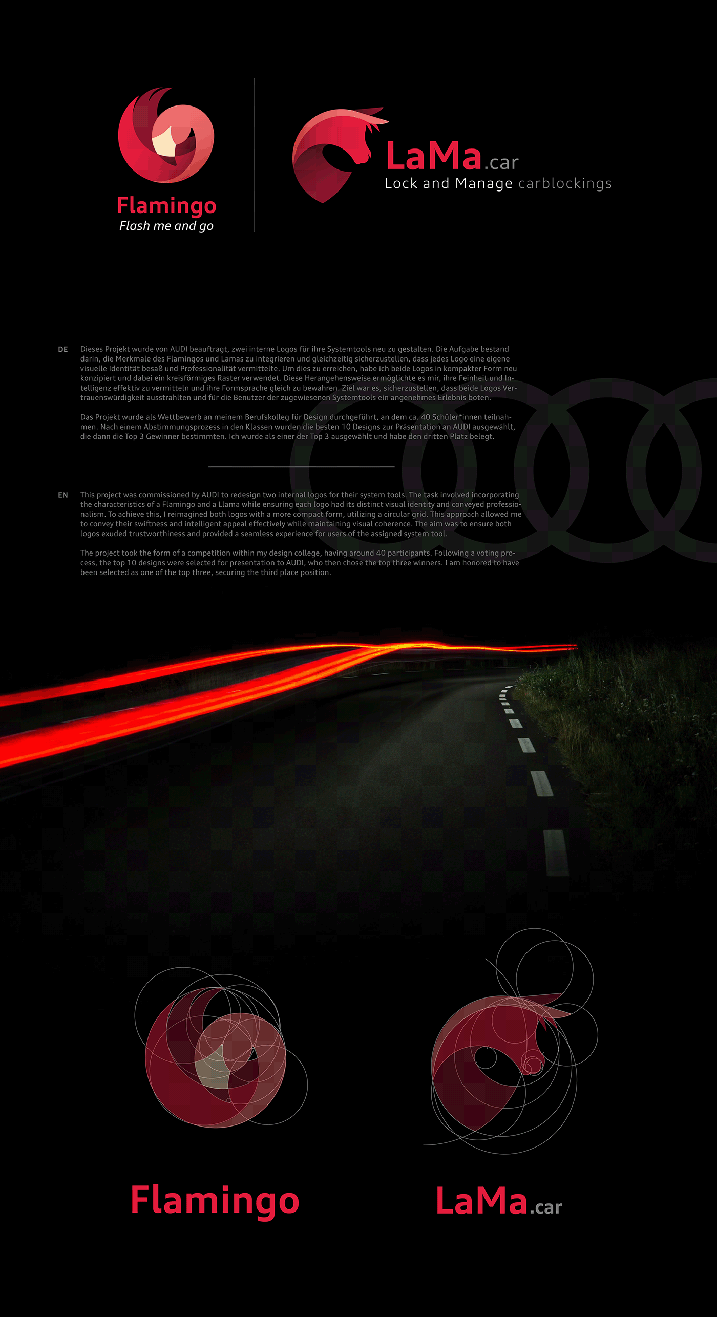 logo Audi Logo Pairs Web Design  app design Software design contest commission visual identity Brand Design